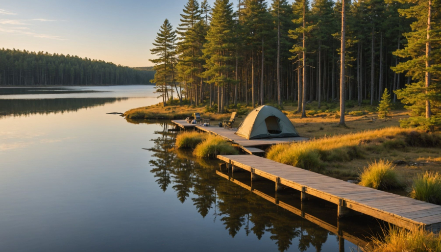 Campingferien in carcans: zwischen see, wald und atlantik